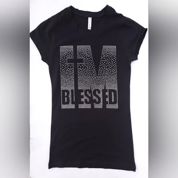 NWT Rhinestone T-Shirt (2X, 3X) - Picture 2 of 6